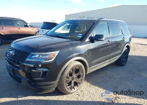 2019 Ford Explorer Sport из США, поврежденный, VIN 1FM5K8GT7KGB09690
